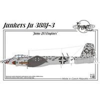 Junkers Ju 338 J-3 Jumo 213 engines von Planet Models