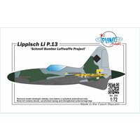 Lippisch Li P.13 Schnell Bomber Luftwaffe Project Lippisch Li P.13 Schnell Bomber Luftwaffe Project von Planet Models
