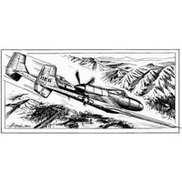 Vultee XP-54 ´´Swoose Goose ´´ von Planet Models