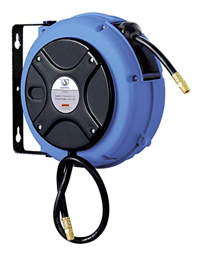 Planeta G40095, Schlauchaufroller L-272-082, 1/4", 8m Schlauch, 12 bar, Wasser/Luft, Industriequalität Planeta G40095, Schlauchaufroller L-272-082, 1/4", 8m Schlauch, 12 bar, Wasser/Luft, Industriequalität von Planeta