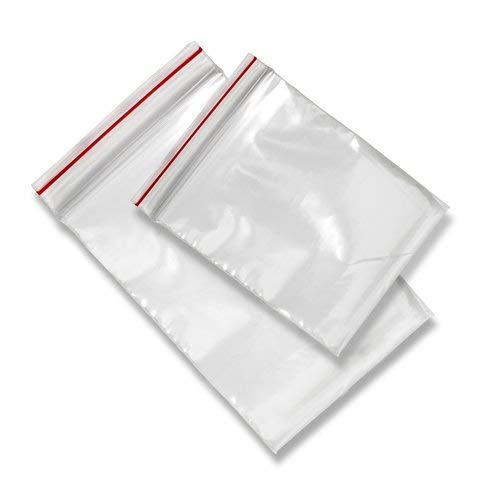 Alle Größen Alle Mengen Wiederverschließbare Reißverschlusstaschen (100, 21,5 x 30 cm) von Plast