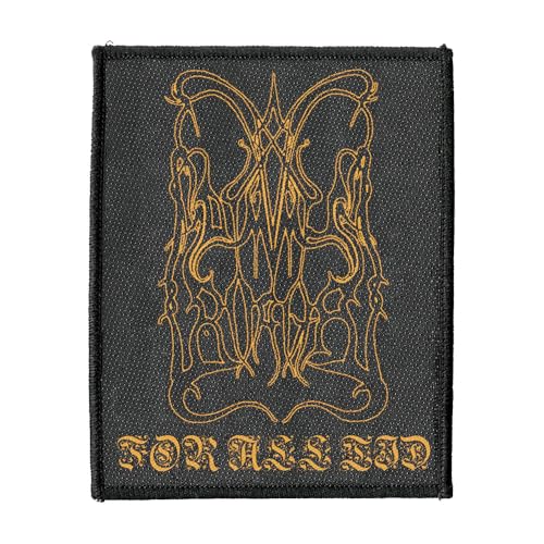 Plastichead Dimmu Borgir For All Tid Orange Sew on Patch One Size von Plastichead