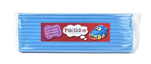 Plasticine 400g, Fluro Blau #104, Modelliermasse für Animatoren und Modellbauer, leicht zu Formen, ideal für Skulpturen, Modelle und Stop-Motion Plasticine 400g, Fluro Blau #104, Modelliermasse für Animatoren und Modellbauer, leicht zu Formen, ideal für Skulpturen, Modelle und Stop-Motion von Plasticine