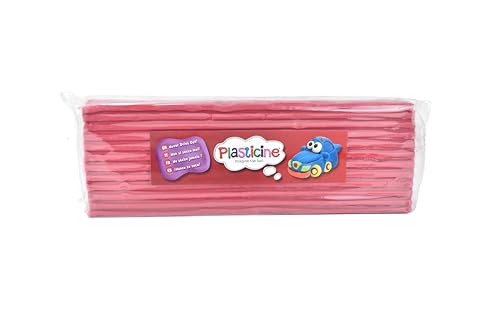 Plasticine 400g, Himbeere #21, Modelliermasse für Animatoren und Modellbauer, leicht zu Formen, ideal für Skulpturen, Modelle und Stop-Motion Plasticine 400g, Himbeere #21, Modelliermasse für Animatoren und Modellbauer, leicht zu Formen, ideal für Skulpturen, Modelle und Stop-Motion von Plasticine