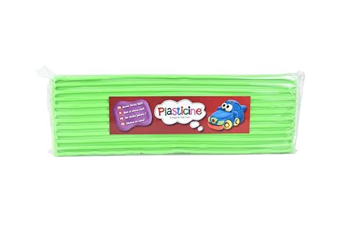 Plasticine 400g, Neon Grün #10, Modelliermasse für Animatoren und Modellbauer, leicht zu Formen, ideal für Skulpturen, Modelle und Stop-Motion Plasticine 400g, Neon Grün #10, Modelliermasse für Animatoren und Modellbauer, leicht zu Formen, ideal für Skulpturen, Modelle und Stop-Motion von Plasticine