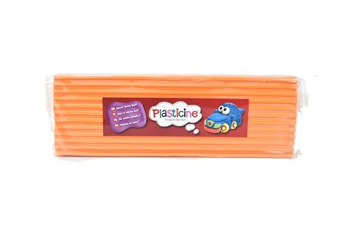 Plasticine 400g, Neon Orange #13, Modelliermasse für Animatoren und Modellbauer, leicht zu Formen, ideal für Skulpturen, Modelle und Stop-Motion Plasticine 400g, Neon Orange #13, Modelliermasse für Animatoren und Modellbauer, leicht zu Formen, ideal für Skulpturen, Modelle und Stop-Motion von Plasticine