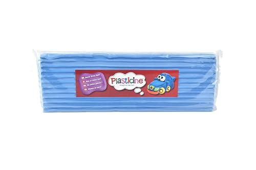 Plasticine 400g, Ozeanblau #34, Modelliermasse für Animatoren und Modellbauer, leicht zu Formen, ideal für Skulpturen, Modelle und Stop-Motion Plasticine 400g, Ozeanblau #34, Modelliermasse für Animatoren und Modellbauer, leicht zu Formen, ideal für Skulpturen, Modelle und Stop-Motion von Plasticine