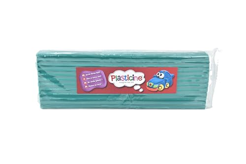 Plasticine 400g, Petrol #07, Modelliermasse für Animatoren und Modellbauer, leicht zu Formen, ideal für Skulpturen, Modelle und Stop-Motion Plasticine 400g, Petrol #07, Modelliermasse für Animatoren und Modellbauer, leicht zu Formen, ideal für Skulpturen, Modelle und Stop-Motion von Plasticine