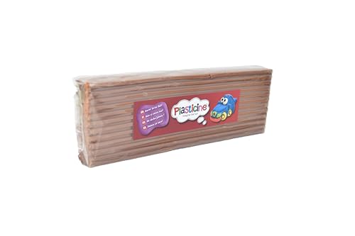 Plasticine 400g, Terrakotta #29, Modelliermasse für Animatoren und Modellbauer, leicht zu Formen, ideal für Skulpturen, Modelle und Stop-Motion Plasticine 400g, Terrakotta #29, Modelliermasse für Animatoren und Modellbauer, leicht zu Formen, ideal für Skulpturen, Modelle und Stop-Motion von Plasticine