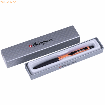12 x Platignum Kugelschreiber No. 9 Carnaby Street orange silberne Ges von Platignum