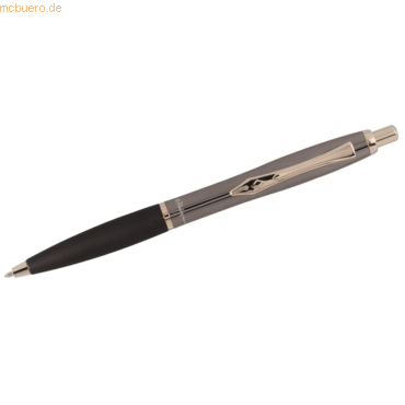 12 x Platignum Kugelschreiber No.9 Geschützbronze-Effekt silberne Gesc von Platignum