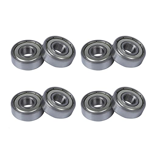 Plawee 8 Stueck Typ 608Z Miniatur Rillenkugellager - Silber & Gelb Plawee 8 Stueck Typ 608Z Miniatur Rillenkugellager - Silber & Gelb von Plawee