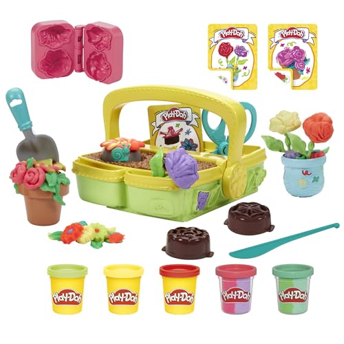 Play-Doh Bunter Blumenspaß Spielset – kreatives Bastelset für Mädchen und Jungen ab 3 Jahren für fantasievolles Spielen mit bunten Blumen, mit Formen und bunter Modelliermaße Play-Doh Bunter Blumenspaß Spielset – kreatives Bastelset für Mädchen und Jungen ab 3 Jahren für fantasievolles Spielen mit bunten Blumen, mit Formen und bunter Modelliermaße von Play-Doh