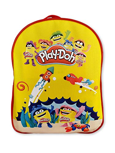 Play-Doh C88234500 Rucksack (inkl. Playset und Dosen Modelliermasse), gelb von Play-Doh