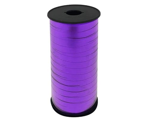 Geschenkband Schleifenband bunt 92 m Ballonband zum Basteln Geschenke Ringelband Kräuselnd Geburtstag Deko, Farbe:Lila, Geschenkband:Metallic Geschenkband Schleifenband bunt 92 m Ballonband zum Basteln Geschenke Ringelband Kräuselnd Geburtstag Deko, Farbe:Lila, Geschenkband:Metallic von Playflip