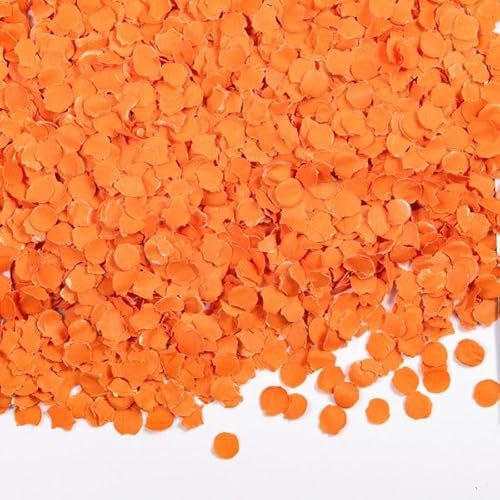 Konfetti bunt 500g Fasching Karneval Geburtstag Party Tisch Deko, Farbe:Orange, Menge:500g Konfetti bunt 500g Fasching Karneval Geburtstag Party Tisch Deko, Farbe:Orange, Menge:500g von Playflip
