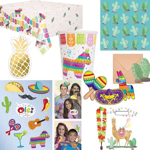 Mexikanische Partydeko Partyset Fiesta Mexicana Party Deko MExiko Mexikanische Partydeko Partyset Fiesta Mexicana Party Deko MExiko von Playflip