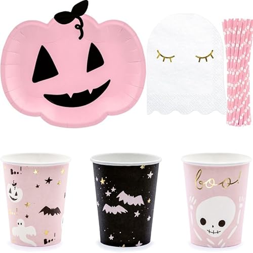 Playflip Halloween Partyset 56 TLG. für 12 Kinder Kürbis/Fledermaus Deko Playflip Halloween Partyset 56 TLG. für 12 Kinder Kürbis/Fledermaus Deko von Playflip