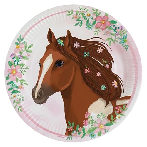 Playflip Pferde Geburtstagsdeko Partyset Beautiful Horse Geburtstag von Playflip