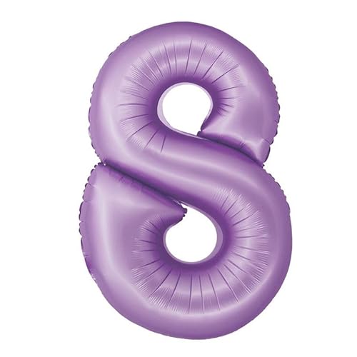 Playflip XL Folienballon Lavendel Zahl 8 Playflip XL Folienballon Lavendel Zahl 8 von Playflip