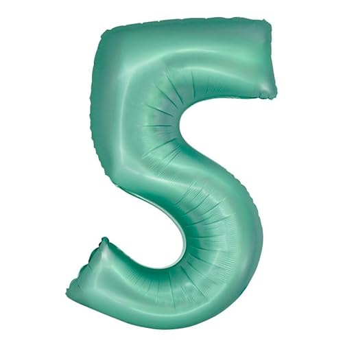 Playflip XL Folienballon Mint matt Zahl 5 Playflip XL Folienballon Mint matt Zahl 5 von Playflip