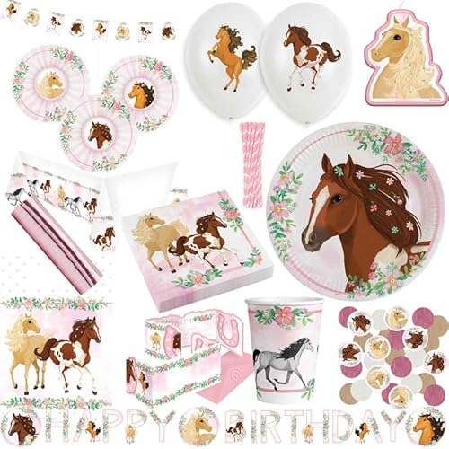 Playflip XL Partyset Pferde Geburtstag Deko Kindergeburtstag Geburtstagsdeko Playflip XL Partyset Pferde Geburtstag Deko Kindergeburtstag Geburtstagsdeko von Playflip