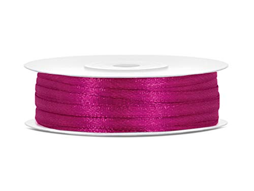 Satinband Geschenkband Schleifenband 3/6/12/25/38/50/100mm x 25m bunt Geburtstag Hochzeit Weihnachten, Farbe:Fuchsia, Breite:3mm x 50m Satinband Geschenkband Schleifenband 3/6/12/25/38/50/100mm x 25m bunt Geburtstag Hochzeit Weihnachten, Farbe:Fuchsia, Breite:3mm x 50m von Playflip