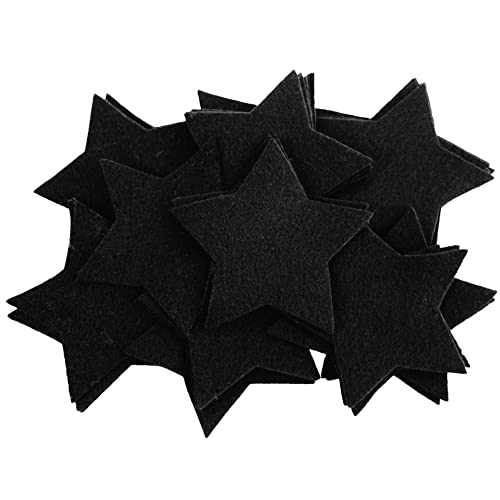 Playfully Ever After 10,2 cm, 15 Stück, Filzsterne (schwarz) von Playfully Ever After