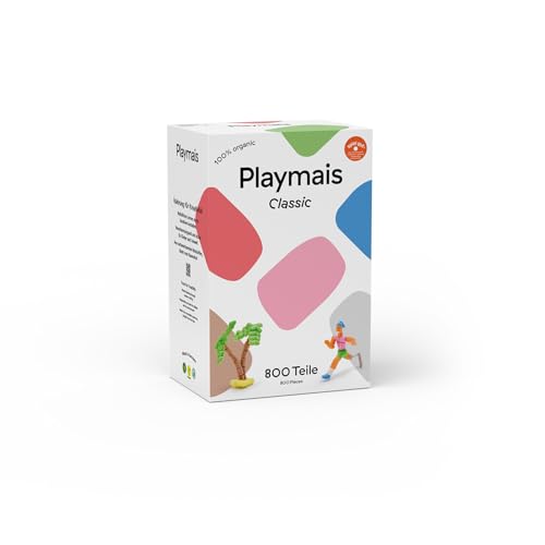 Playmais Classic 800| 800 Teile | Bastelset | natürliches Spielzeug | inkl. Schwämmchen, Bastelmesser | vegan, verantwortungsvoll & sicher für Kinder & Umwelt | ab 3 Jahren Playmais Classic 800| 800 Teile | Bastelset | natürliches Spielzeug | inkl. Schwämmchen, Bastelmesser | vegan, verantwortungsvoll & sicher für Kinder & Umwelt | ab 3 Jahren von Playmais