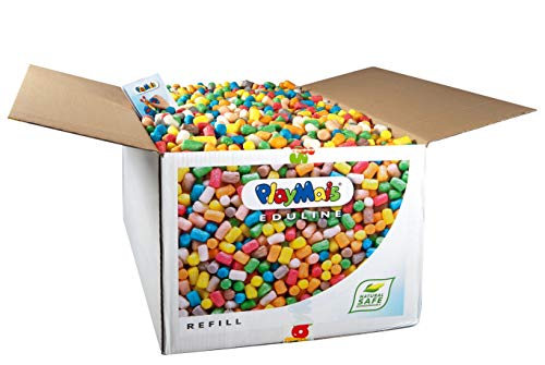Playmais Eduline Large | 6300 Teile | Bastelset | natürliches Spielzeug | inkl. 6 Schwämmchen, 6 Bastelmesser, Anleitungsbuch | vegan, verantwortungsvoll & sicher | ab 3 Jahren Playmais Eduline Large | 6300 Teile | Bastelset | natürliches Spielzeug | inkl. 6 Schwämmchen, 6 Bastelmesser, Anleitungsbuch | vegan, verantwortungsvoll & sicher | ab 3 Jahren von Playmais