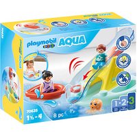 Playmobil® 123 70635 AQUA Badeinsel mit Wasserrutsche Spielfiguren-Set von Playmobil®