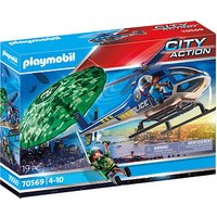Playmobil® City Action 70569 Polizei-Hubschrauber: Fallschirm-Verfolgung Spielfiguren-Set von Playmobil®