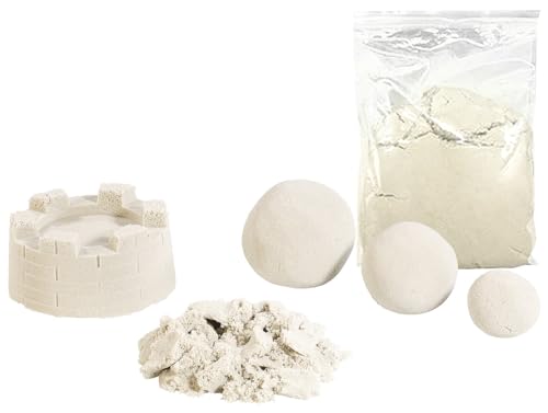 Playtastic Super Sand: Kinetischer Sand, fein, beige, 1 kg (Kinetische Knete, Knetsand für Kinder, Modelliermasse) von Playtastic