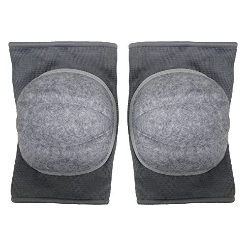 Playwell Luxus Premium-Qualität Mma Dick Gepolstert Geist Grau Knie Oder Ellenbogenschutz (M) von Playwell