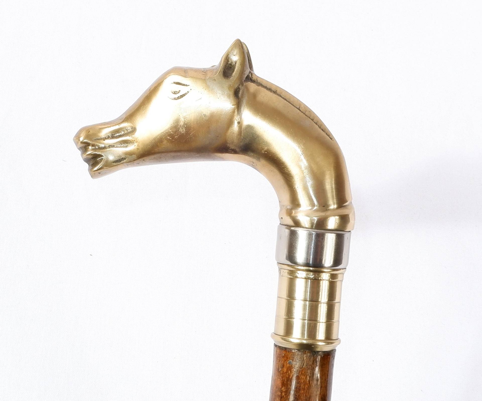 Vintage Gehstock Cane Pferd von Plemeniti