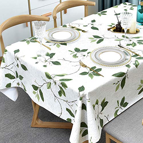 Plenmor Wachstuchtischdecke Plastik Tischdecke Wetterfest, Wachstischdecke Table Cloth Waterproof Wachstuch Tischdecke Quadratisch Tischdecke Outdoor von Plenmor