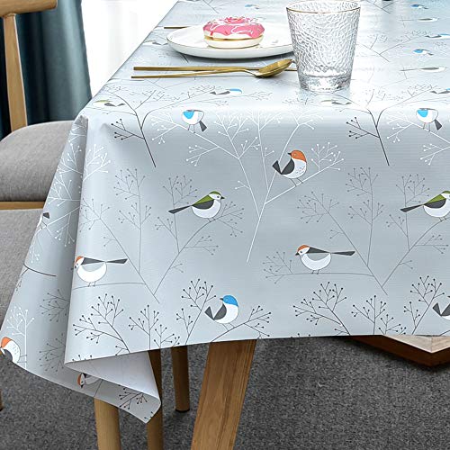 Plenmor Wachstuchtischdecke Plastik Tischdecke Wetterfest, Wachstischdecke Table Cloth Waterproof Wachstuch Tischdecke Rechteckig Tischdecke Outdoor Grey, 137 x 275 cm Plenmor Wachstuchtischdecke Plastik Tischdecke Wetterfest, Wachstischdecke Table Cloth Waterproof Wachstuch Tischdecke Rechteckig Tischdecke Outdoor Grey, 137 x 275 cm von Plenmor
