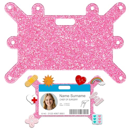 Plifal Badge Buddy Anstecknadelhalter – 8-Loch-Pins Topper Display Badge Buddy Karte horizontales Krankenschwester-Zubehör für Krankenpflege, medizinische Gesundheitsvorsorge Plifal Badge Buddy Anstecknadelhalter – 8-Loch-Pins Topper Display Badge Buddy Karte horizontales Krankenschwester-Zubehör für Krankenpflege, medizinische Gesundheitsvorsorge von Plifal