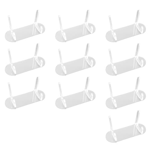 10 Stück Acryl Kartenständer,Mini Staffelei,Transparente Karten Ständer Acrylstaffelei Staffeleiständer Aufstellerkartenständer,zum Anzeigen Münzen,Taschenuhren,Medaillen 10 Stück Acryl Kartenständer,Mini Staffelei,Transparente Karten Ständer Acrylstaffelei Staffeleiständer Aufstellerkartenständer,zum Anzeigen Münzen,Taschenuhren,Medaillen von Plipdhy