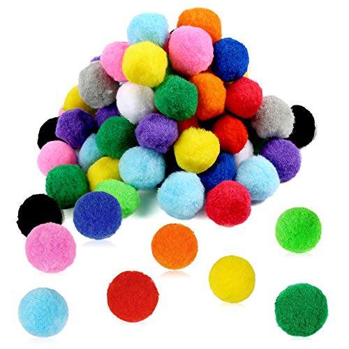 Pllieay 5CM Fluffy Pom Poms (120) von Pllieay