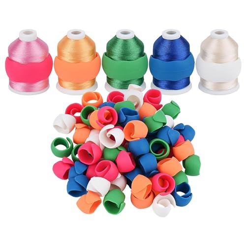 Plookyoe 66 Stück Stickgarnhalter, hält Garnspulen organisiert – Garnspulenhalter für Stickgarn, Nähen Plookyoe 66 Stück Stickgarnhalter, hält Garnspulen organisiert – Garnspulenhalter für Stickgarn, Nähen von Plookyoe