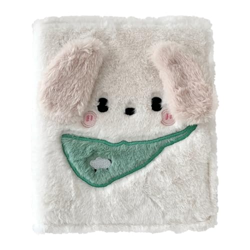 Plookyoe A2-Cartoon Plüsch Binder Fotokartenhalter Idol Fotoalbum Fotokarten Sammelbuch Kawaii Schreibwaren Bilderalben von Plookyoe