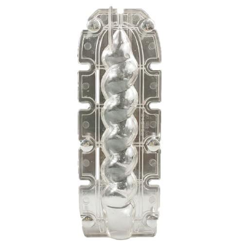 Plookyoe DIY Spiralstab-Kerzenform, Kirche, Hochzeit, langer Stab, Kerzenherstellung, Werkzeug, einfach zu entformen, Kerzenform, Glas, Acryl-Set, A Plookyoe DIY Spiralstab-Kerzenform, Kirche, Hochzeit, langer Stab, Kerzenherstellung, Werkzeug, einfach zu entformen, Kerzenform, Glas, Acryl-Set, A von Plookyoe