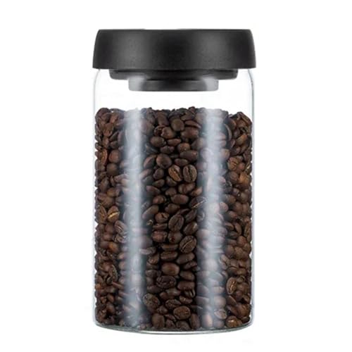 Plookyoe Vakuumversiegelter Krug für Kaffeebohnen, Glas, luftdicht, für Lebensmittel, Getreide, Süßigkeiten, Frischhaltedose, 1200 ml Plookyoe Vakuumversiegelter Krug für Kaffeebohnen, Glas, luftdicht, für Lebensmittel, Getreide, Süßigkeiten, Frischhaltedose, 1200 ml von Plookyoe