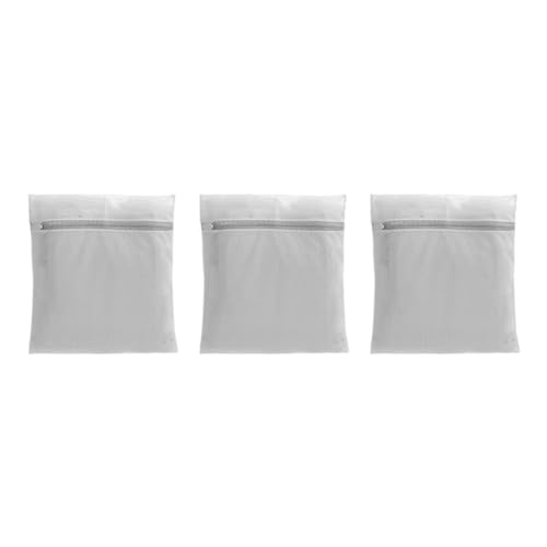 Plookyoe Wäschesäcke aus Netzstoff (3 Stück), zarter Wäschesack für Uni, Schlafsaal, Aufbewahrung, 60 x 60 cm von Plookyoe