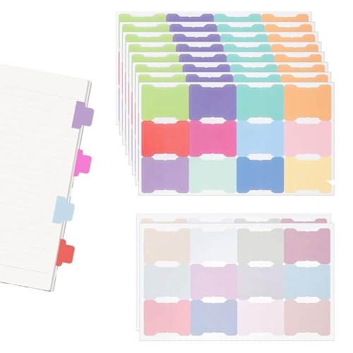 120 Stück Haftindex-Tabs, beschreibbare Buch-Tabs, Haftnotizen, Seitenmarkierungen für Anmerkungen, 24 Farben, doppelseitige Post-It-Register, Blanko-Planer-Aufkleber für Beschriftung, Klassifizierung 120 Stück Haftindex-Tabs, beschreibbare Buch-Tabs, Haftnotizen, Seitenmarkierungen für Anmerkungen, 24 Farben, doppelseitige Post-It-Register, Blanko-Planer-Aufkleber für Beschriftung, Klassifizierung von Plorede