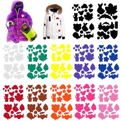 Plstod 12 Stück Daunenjacke Flicken Selbstklebend Stoff, Reparaturset Waschbares Nylon Reparaturflicken Selbstklebend, Patch Verschiedene Größen und Formen für Jacken Zelte Regenschirm Schlafsack Plstod 12 Stück Daunenjacke Flicken Selbstklebend Stoff, Reparaturset Waschbares Nylon Reparaturflicken Selbstklebend, Patch Verschiedene Größen und Formen für Jacken Zelte Regenschirm Schlafsack von Plstod