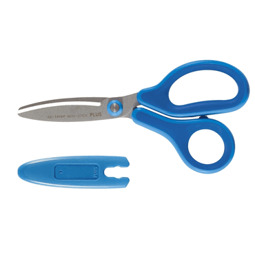 Plus Japan Kinderschere Fitcut Curve - 14,5 cm blau rund inkl. Klingen Plus Japan Kinderschere Fitcut Curve - 14,5 cm blau rund inkl. Klingen von Plus Japan