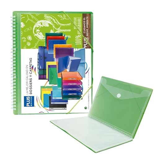 Ordner der Marke Plus Office Modell Mappe Plus ESP.Gummi 20F Grün Ordner der Marke Plus Office Modell Mappe Plus ESP.Gummi 20F Grün von Plus Office
