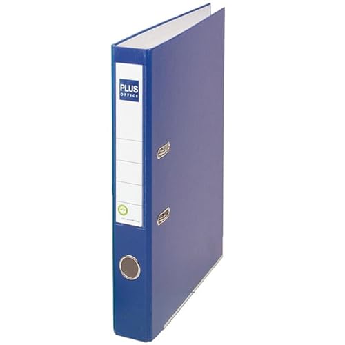 Ordner für Postkarten von Plus Office Modell Archivador Plus, A4, Rücken 50, Blau von Plus Office